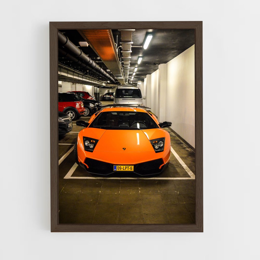 Poster Garage de Légendes – affiche Lamborghini (vue 5)